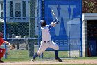 Baseball vs WPI  Wheaton College baseball vs Worcester Polytechnic Institute. - (Photo by Keith Nordstrom) : Wheaton, baseball